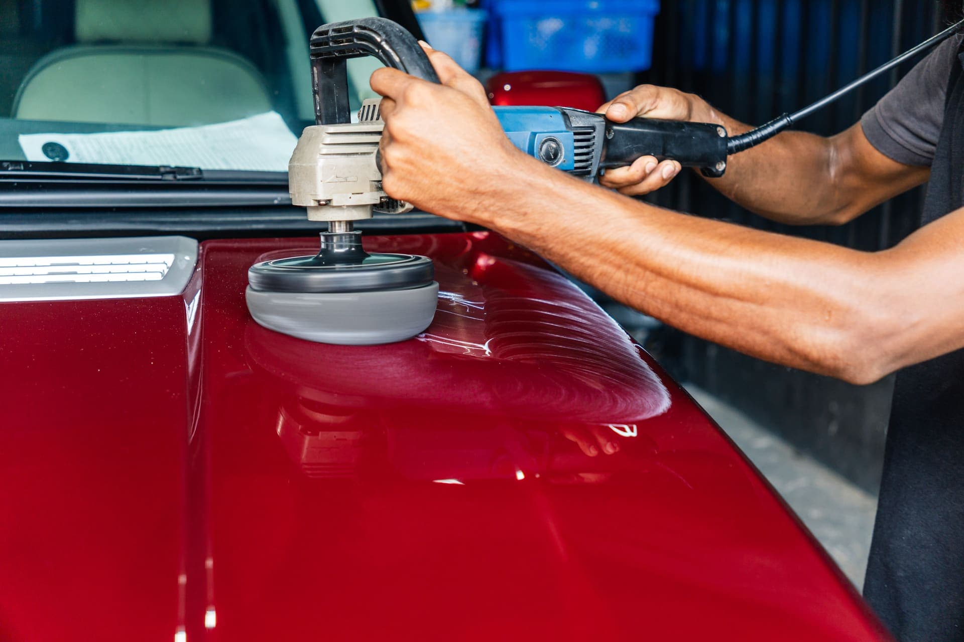 Dent & Paint Correction — before